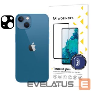 Kaitseklaasid Wozinsky  9H tempered glass for iPhone 15 Plus Wozinsky Full Camera Glass - black 