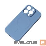 Tagakaaned Hurtel  MagSafe compatible silicone case for iPhone 15 Plus Silicone Case - navy blue 