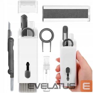 Muu telefoni lisavarustus Hurtel  Multifunctional 7in1 cleaning set for headphones and keyboard - gray 