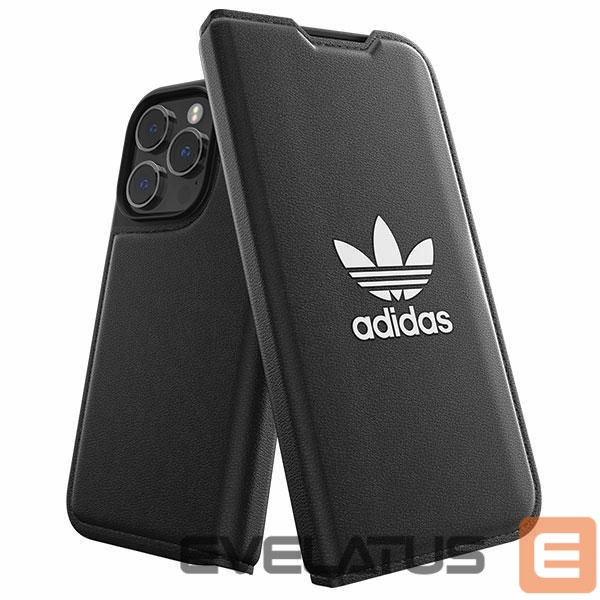 Tagakaaned Adidas Adidas OR Booklet Case BASIC iPhone 14 Pro 6.1" black/black white 50182