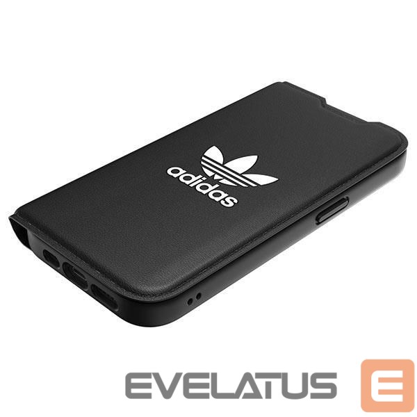 Tagakaaned Adidas Adidas OR Booklet Case BASIC iPhone 14 Pro 6.1" black/black white 50182