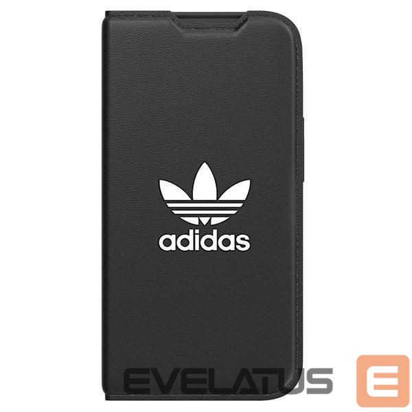 Tagakaaned Adidas Adidas OR Booklet Case BASIC iPhone 14 Pro 6.1" black/black white 50182