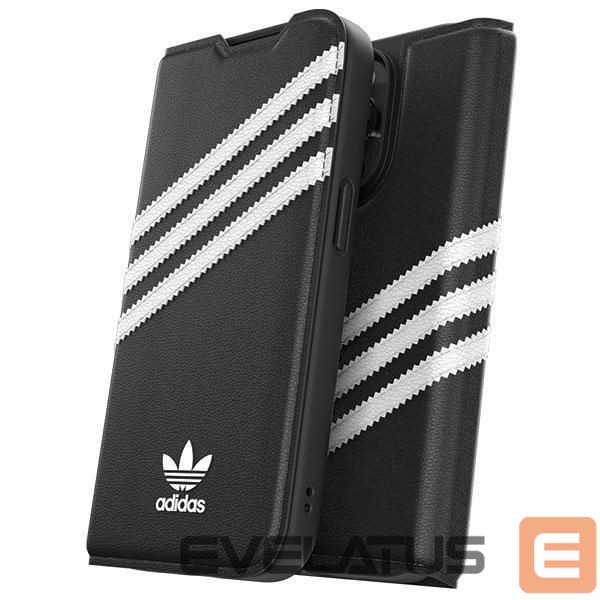 Tagakaaned Adidas Adidas OR Booklet Case PU iPhone 14 Pro black/white 50196
