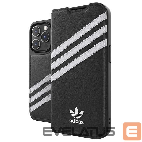 Tagakaaned Adidas Adidas OR Booklet Case PU iPhone 14 Pro black/white 50196