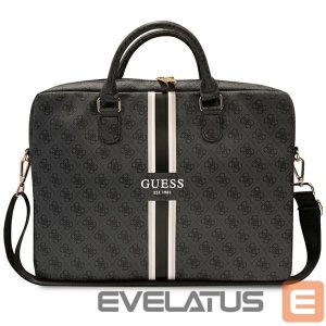 Tagakaaned Guess  Guess 4G Printed Stripes bag for a 16" laptop - black 