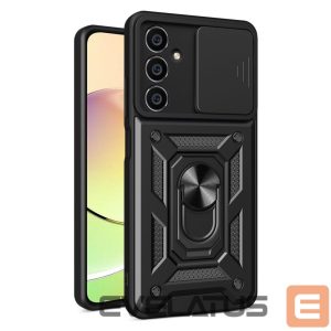 Tagakaaned Hurtel  Hybrid Armor Camshield case for Samsung M54 with camera cover - black 