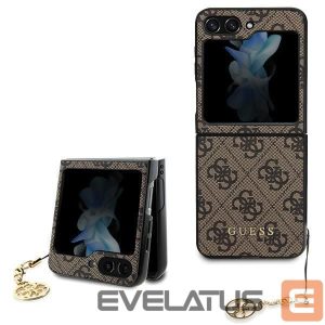 Tagakaaned Guess  Guess 4G Charms Collection case for Samsung Galaxy Z Flip 5 - brown 
