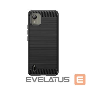 Tagakaaned Hurtel  Carbon Case silicone case for Nokia C110 - black 