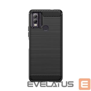 Tagakaaned Hurtel  Carbon Case silicone case for Nokia C22 - black 