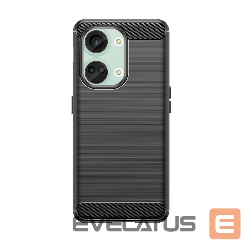 Tagakaaned Hurtel - Carbon Case silicone case for OnePlus Ace 2V/OnePlus Nord 3 - black