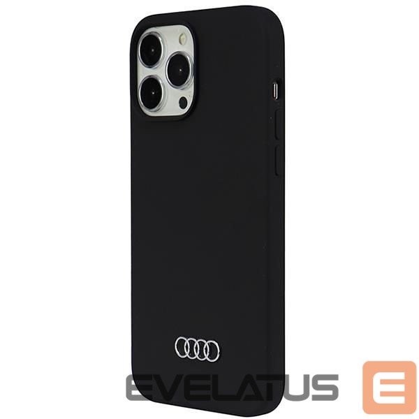 Tagakaaned Audi Audi Silicone Case iPhone 13 Pro Max 6.7" black/black hardcase AU-LSRIP13PM-Q3/D1-BK