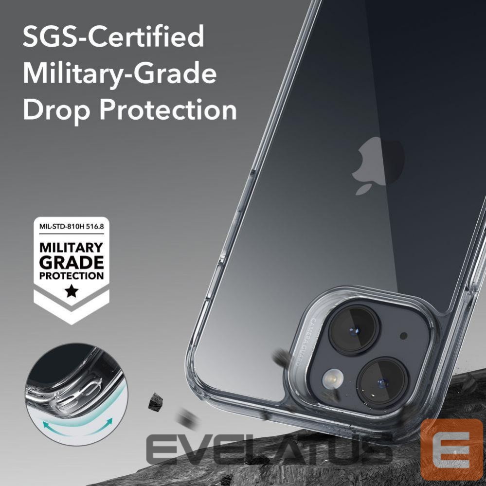 Tagakaaned ESR ESR Ice Shield iPhone 15 Plus Case - Clear