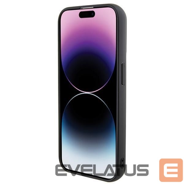 Tagakaaned Karl Lagerfeld Karl Lagerfeld 3D Rubber Multi Logo case for iPhone 15 Pro - black