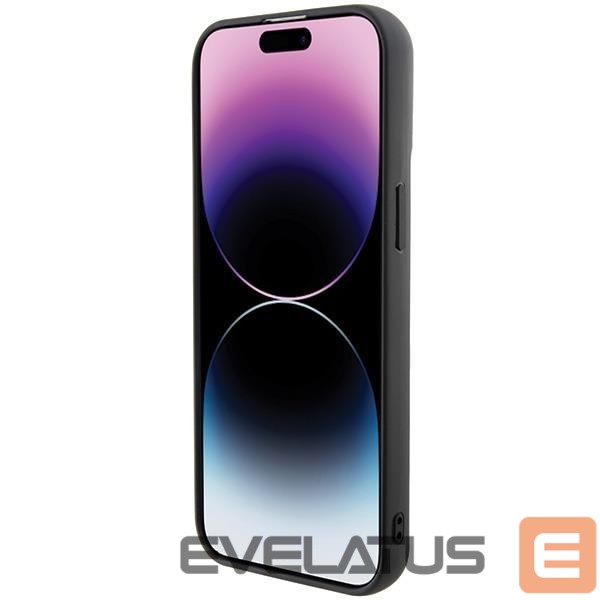 Tagakaaned Karl Lagerfeld Karl Lagerfeld 3D Rubber Multi Logo case for iPhone 15 Pro Max - black