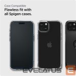 Kaitseklaasid Spigen - Spigen ALM Glass FC tempered glass for iPhone 15 Plus - black 2 pcs. 
