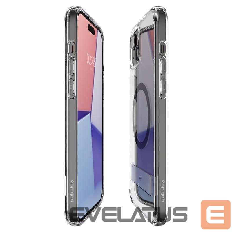 Tagakaaned Spigen Transparent || Black
