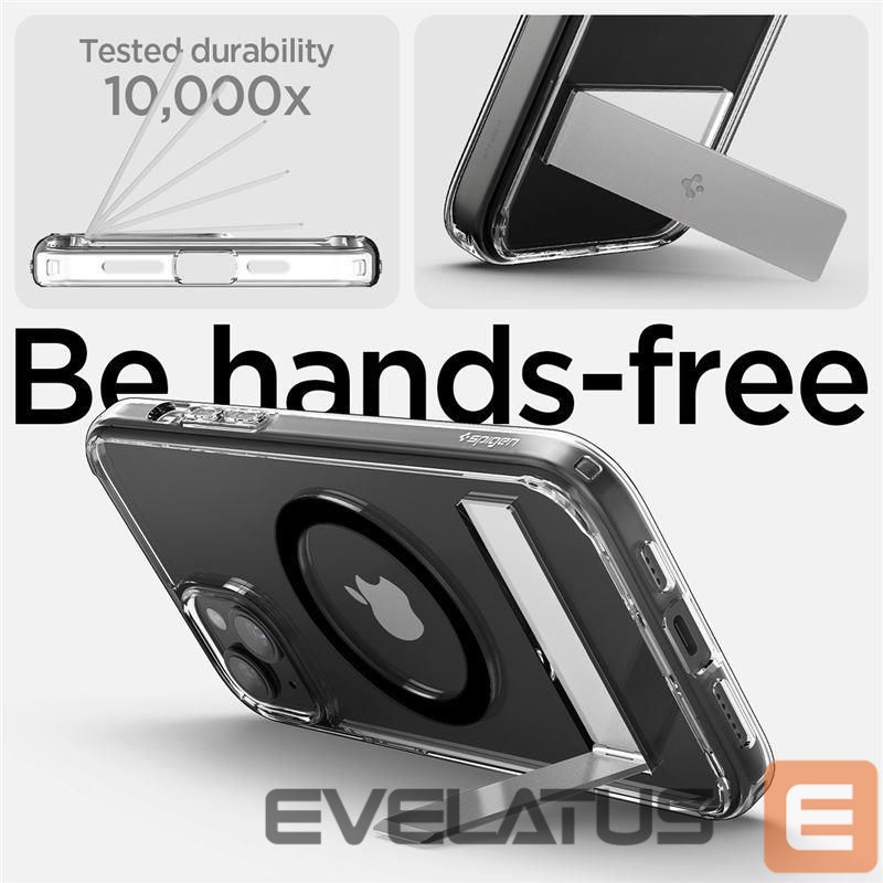 Tagakaaned Spigen Transparent || Black