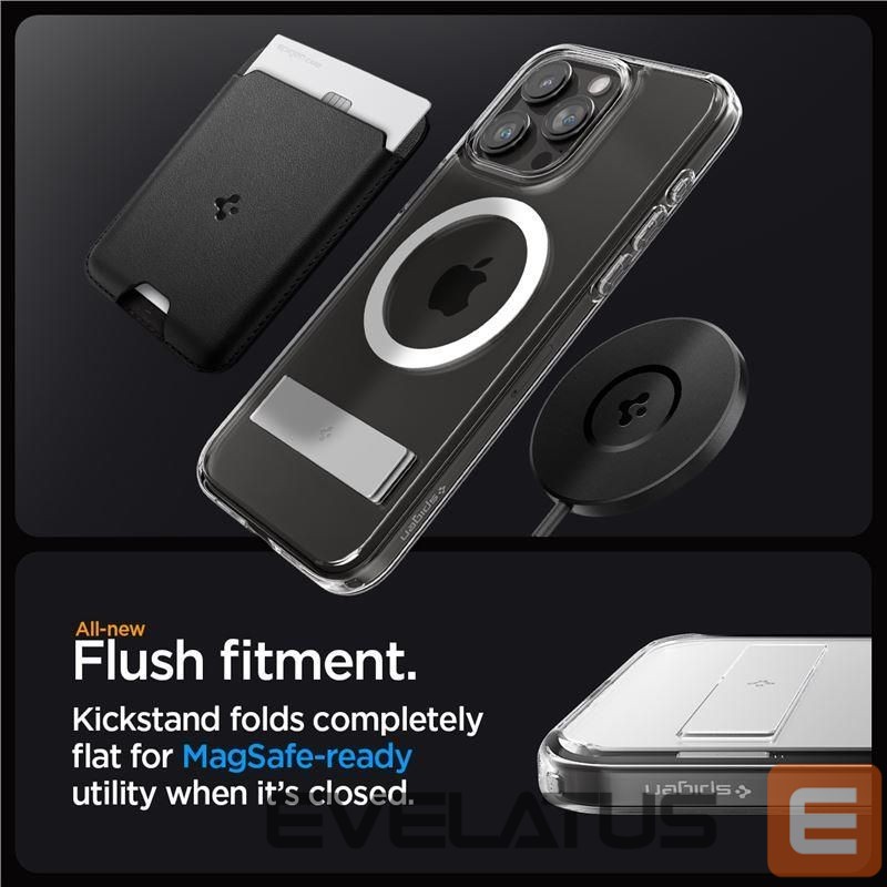 Tagakaaned Spigen Transparent || White