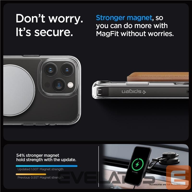 Tagakaaned Spigen Transparent || White