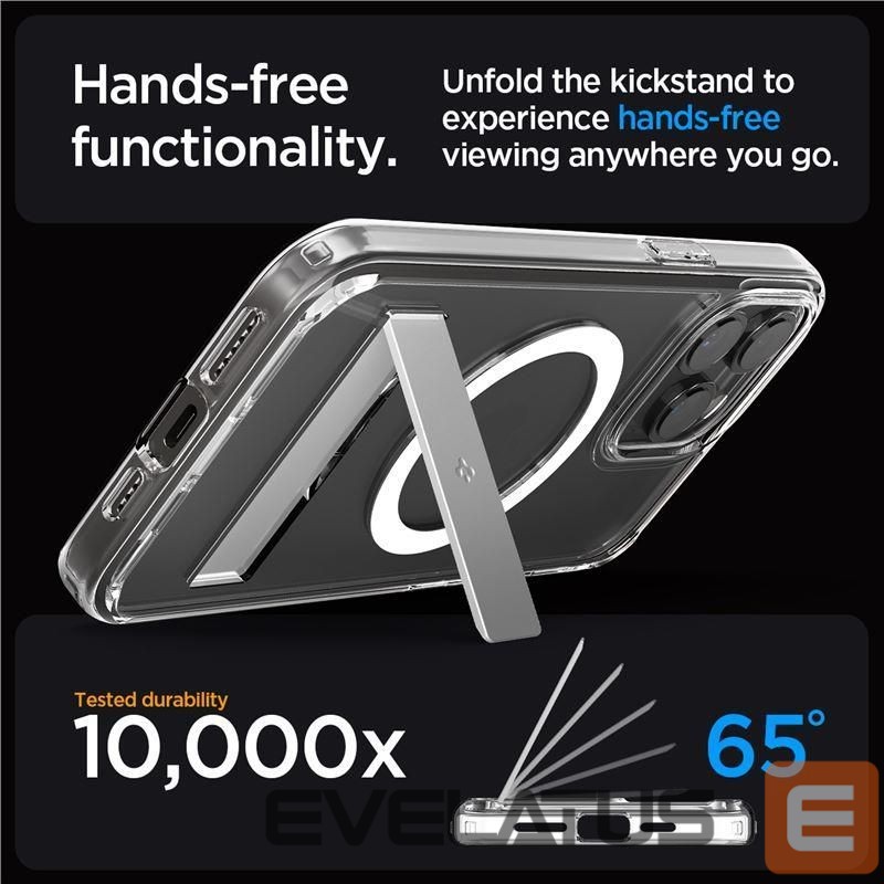 Tagakaaned Spigen Transparent || White