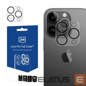 Kaitseklaasid 3MK  Apple iPhone 12 Pro Max - 3mk Lens Pro Full Cover 