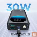 Väline aku Joyroom  Powerbank Joyroom JR-PBF02 30W 20000mAh + USB-A - USB-C cable 0.25m - black 