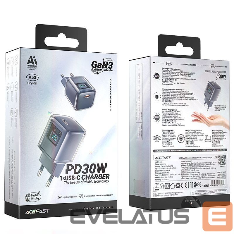 Adaptrid Acefast Gray