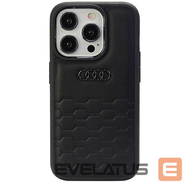 Tagakaaned Audi Audi GT Synthetic Leather case for iPhone 15 Pro Max - black