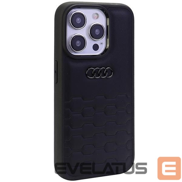 Tagakaaned Audi Audi GT Synthetic Leather case for iPhone 15 Pro Max - black