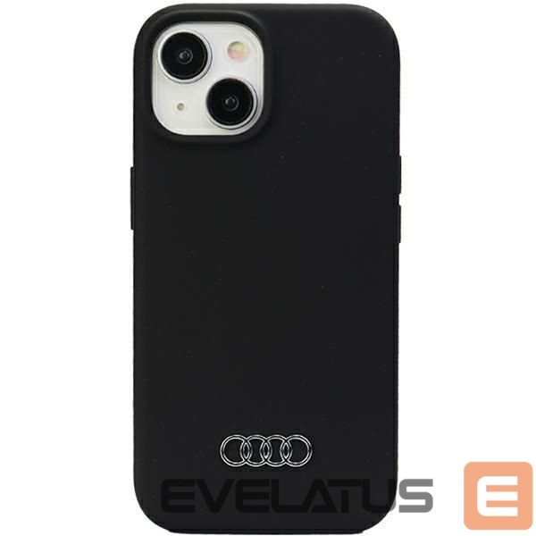 Tagakaaned Audi Audi Silicone Case for iPhone 15 - black