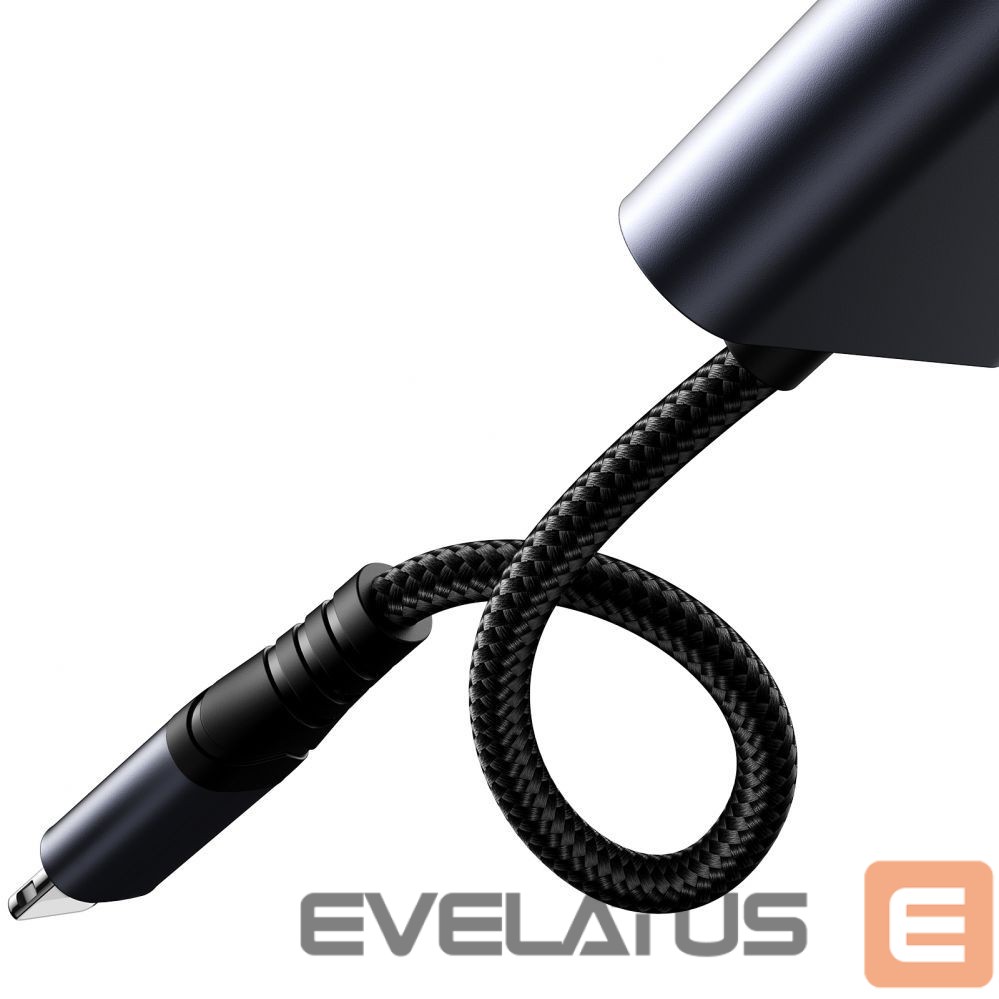 Adaptrid Joyroom Joyroom SY-L01 Lightning to Lightning / 3.5 mm mini jack DAC adapter 2in1 - black