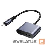 Adaptrid Joyroom  Joyroom SY-L02 Lightning to 2x Lightning DAC adapter 2in1 - black 