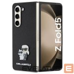 Tagakaaned Karl Lagerfeld  Karl Lagerfeld Saffiano Karl&Choupette Pin case for Samsung Galaxy Z Fold 5 - black 
