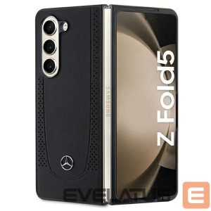 Tagakaaned Mercedes-Benz  Mercedes Leather Urban case for Samsung Galaxy Z Fold 5 - black 