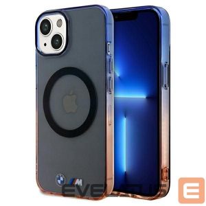 Tagakaaned BMW  BMW Gradient Bumper MagSafe Case for iPhone 15 Plus / 14 Plus - Gray 