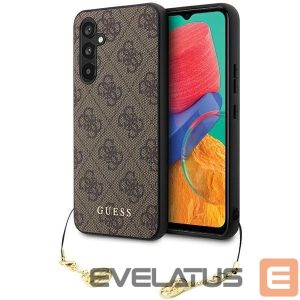 Tagakaaned Guess  Guess GUHCS23FEGF4GBR S23 FE S711 brown/brown hardcase 4G Charms Collection 