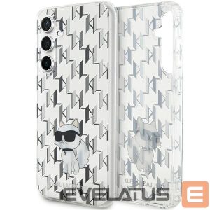 Tagakaaned Karl Lagerfeld  Karl Lagerfeld KLHCS23FEHNCMKLT S23 FE S711 transparent hardcase Monogram Choupette 