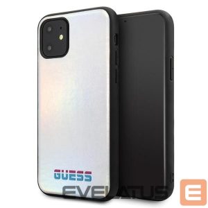 Tagakaaned Guess  Guess GUHCN65BLD iPhone 11 Pro Max silver/silver hard case Iridescent