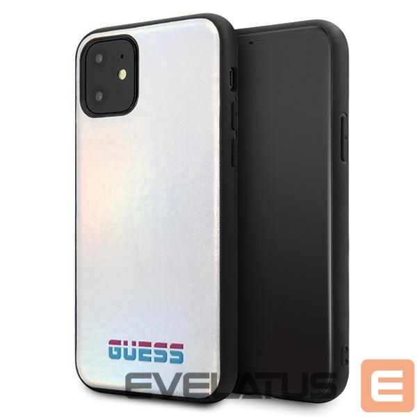 Tagakaaned Guess Guess GUHCN65BLD iPhone 11 Pro Max silver/silver hard case Iridescent