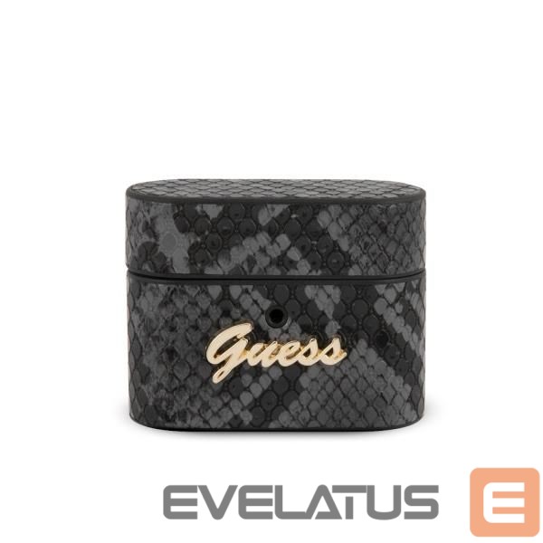 Tagakaaned Guess Guess GUACAPPUNSSMLBK AirPods Pro cover black/black Python Collection