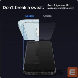 Kaitseklaasid Spigen  Spigen Glas.tR EZ Fit Tempered Glass for iPhone 12 / iPhone 12 Pro - 2 pcs. 