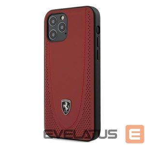 Tagakaaned Ferrari  Ferrari FEOGOHCP12MRE iPhone 12/12 Pro 6.1" red/red hardcase Off Track Perforated