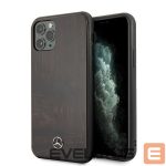 Tagakaaned Mercedes-Benz  Mercedes Wood Line Rosewood case for iPhone 11 Pro - brown 