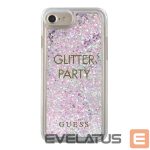 Tagakaaned Guess  Guess GUHCP7GLUQPU iPhone 6/7/8 /SE 2020 / SE 2022 purple/purple hard case Liquid Glitter Party
