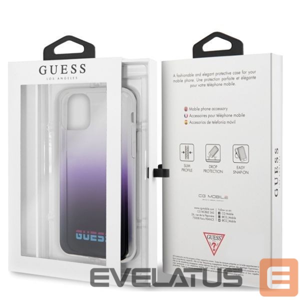 Tagakaaned Guess Guess GUHCN65DGCPI iPhone 11 Pro Max purple/gradient purple hard case California