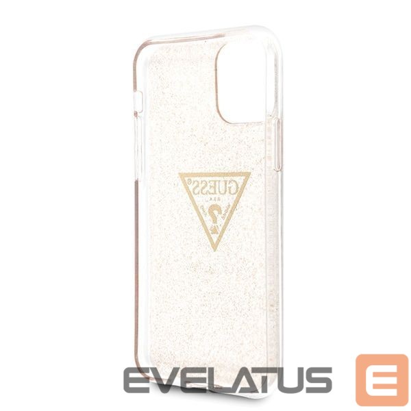 Tagakaaned Guess Guess GUHCN58SGTLGO iPhone 11 Pro gold/gold hard case Glitter Triangle