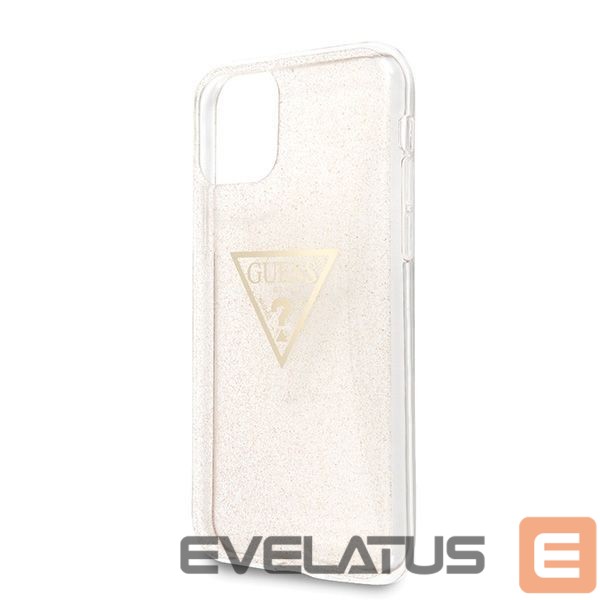 Tagakaaned Guess Guess GUHCN58SGTLGO iPhone 11 Pro gold/gold hard case Glitter Triangle