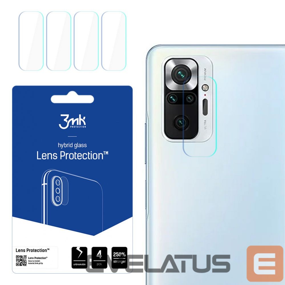 Kaitseklaasid 3MK Xiaomi Redmi Note 10 Pro - 3mk Lens Protection