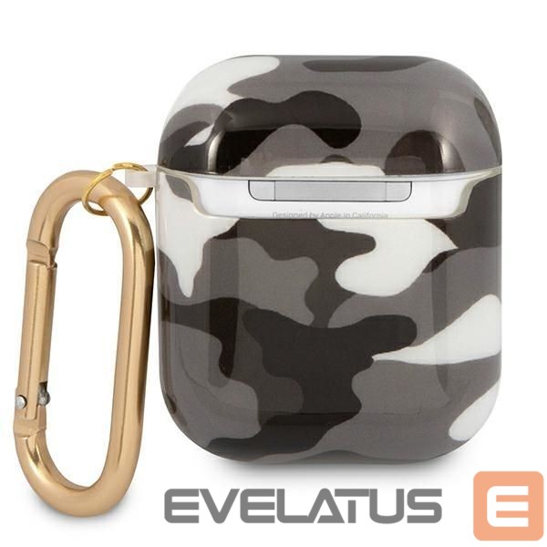Tagakaaned Guess Guess GUA2UCAMG AirPods cover black/black Camo Collection