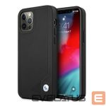 Tagakaaned BMW  Etui BMW BMHCP12MRCDPK iPhone 12/12 Pro 6,1" czarny/black hardcase Leather Deboss 